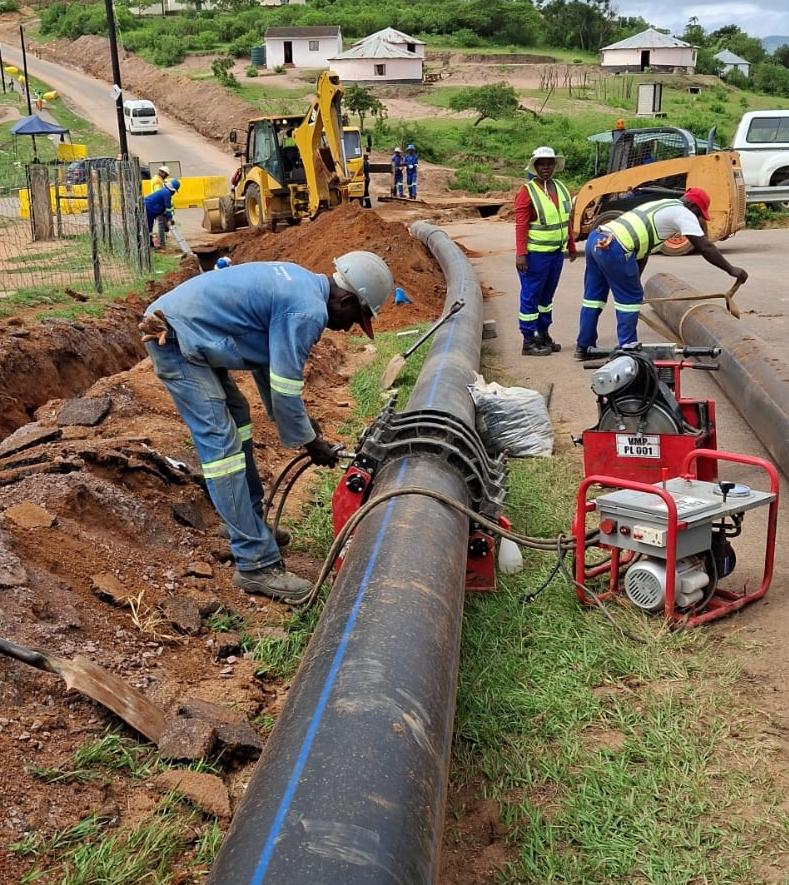 Delcon field operations — pipe jacking and civil infrastructure